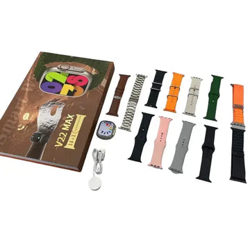 14 In 1 V22 Max Ultra Watch with 14 Straps